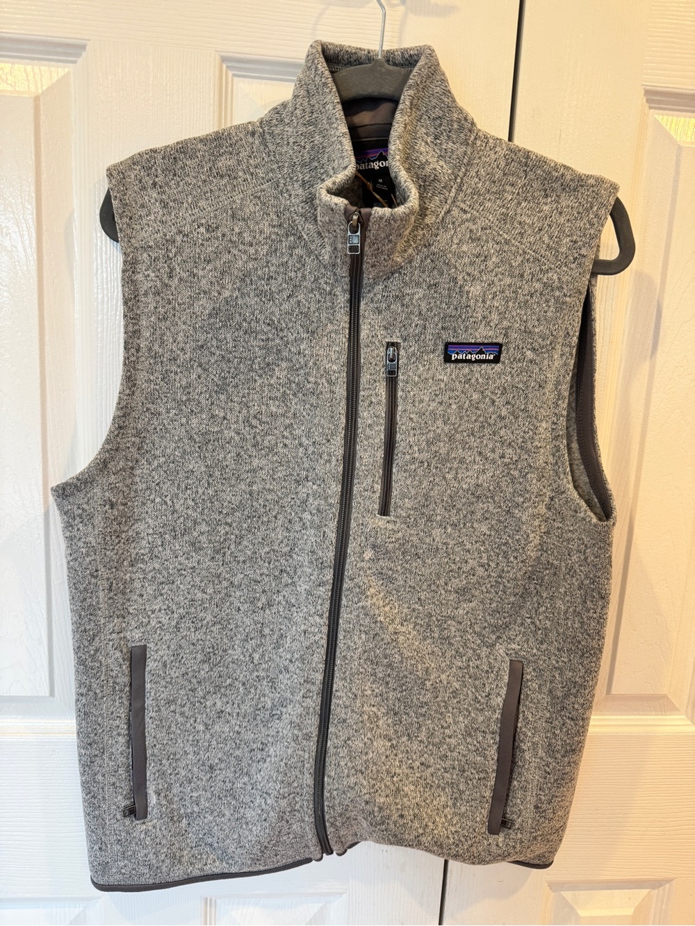Patagonia Men’s Better Sweater Fleece Vest Medium Stonewash Gray NWT 25882
